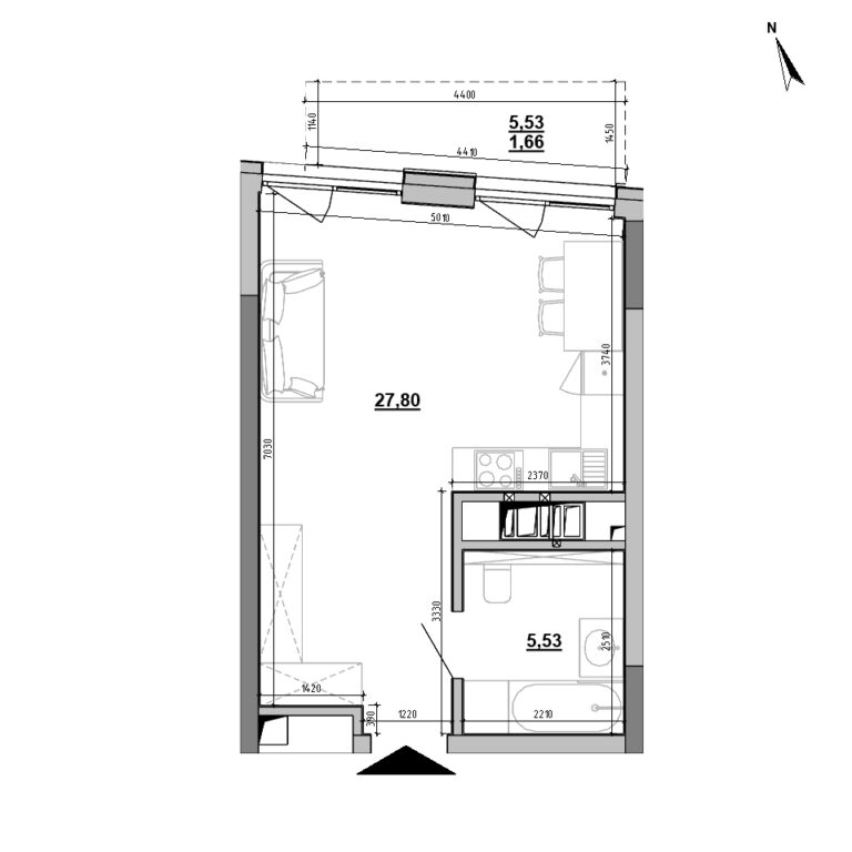 Apartment layout