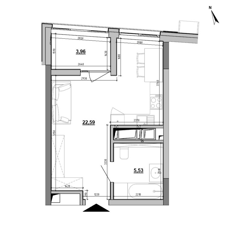 Apartment layout