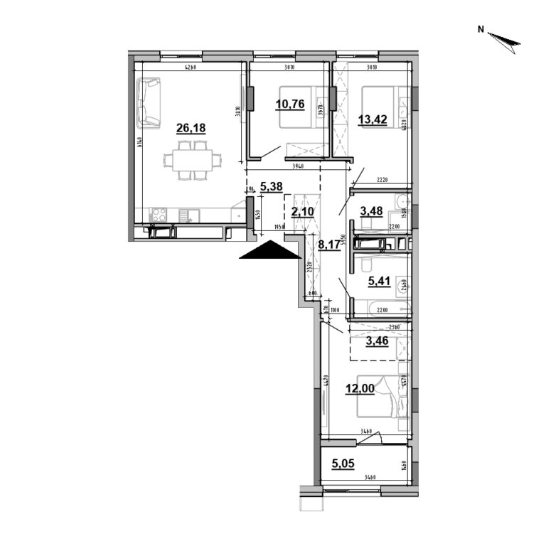 Apartment layout