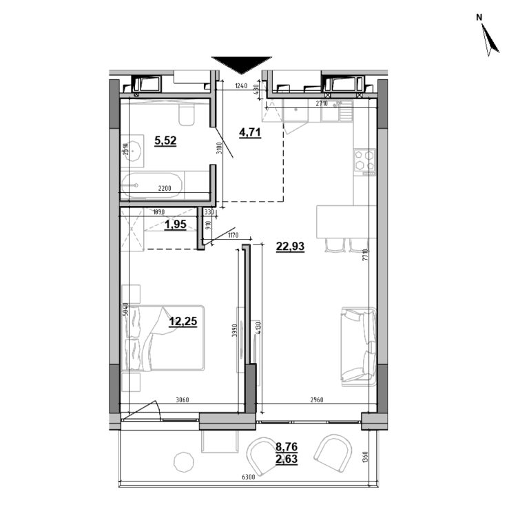 Apartment layout