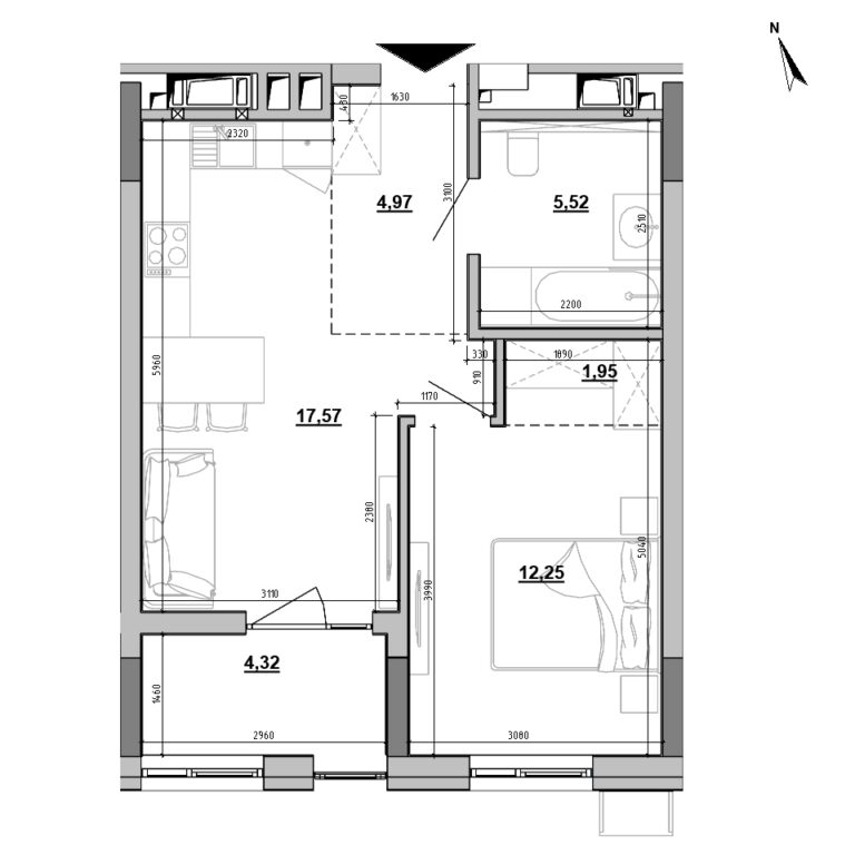 Apartment layout