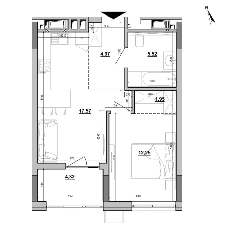 Apartment layout