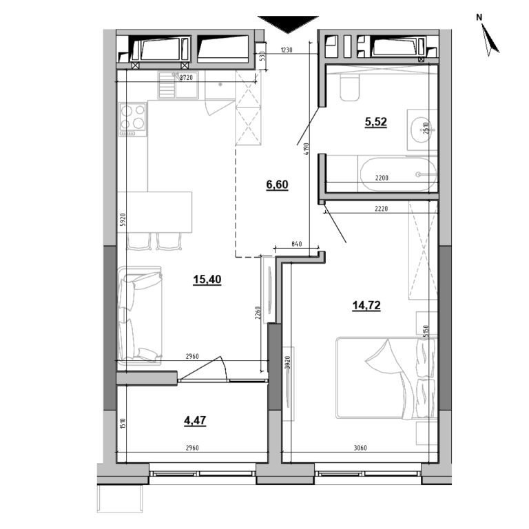 Apartment layout
