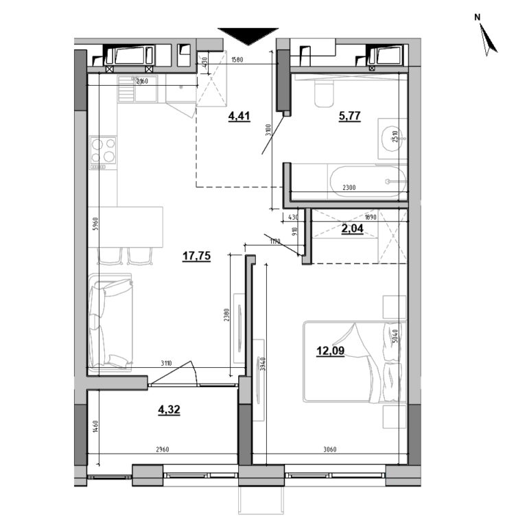Apartment layout