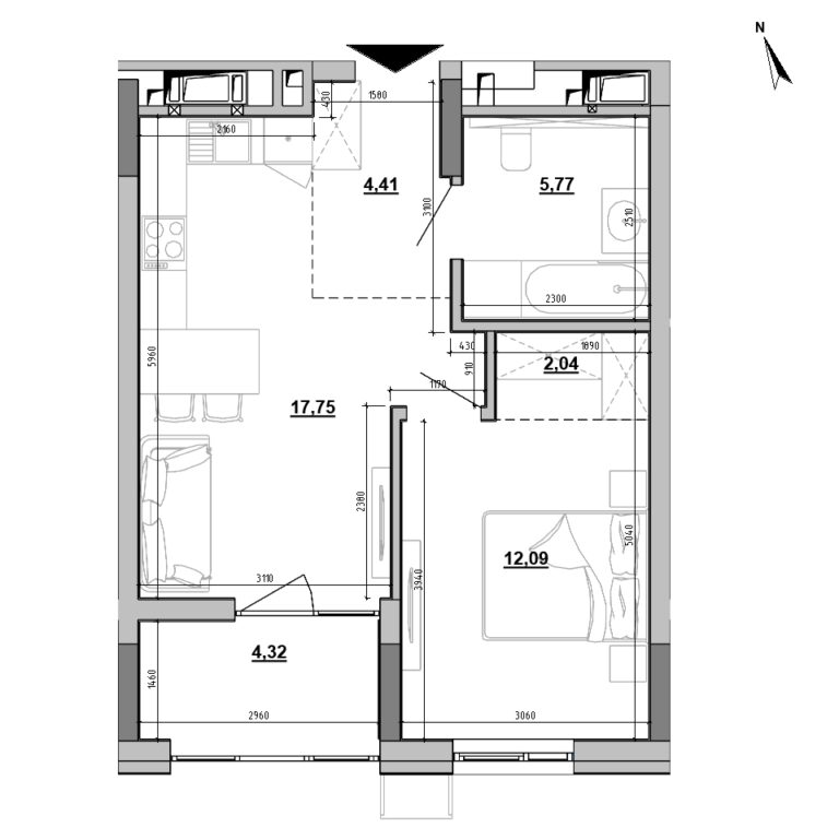 Apartment layout