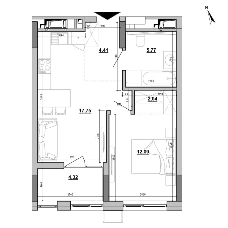 Apartment layout