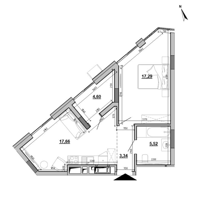 Apartment layout