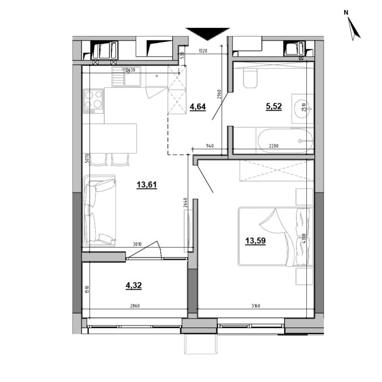 Apartment layout